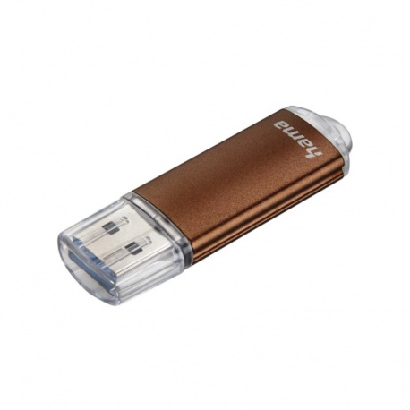 Hama FleshPen Laeta, USB 3.0, 128 GB, 90 MB/s, hnedý