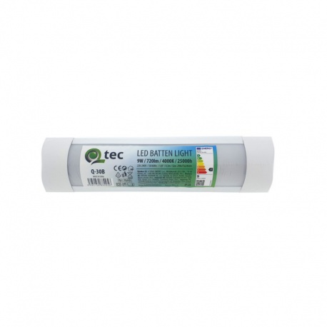 Q-30B 9W LED BATTEN LIGHT podlinkové svetlo - biele QTEC